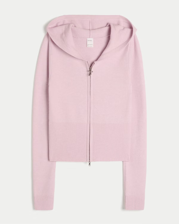 Gilly Hicks Zip-Up Sweater Hoodie | Hollister (US)
