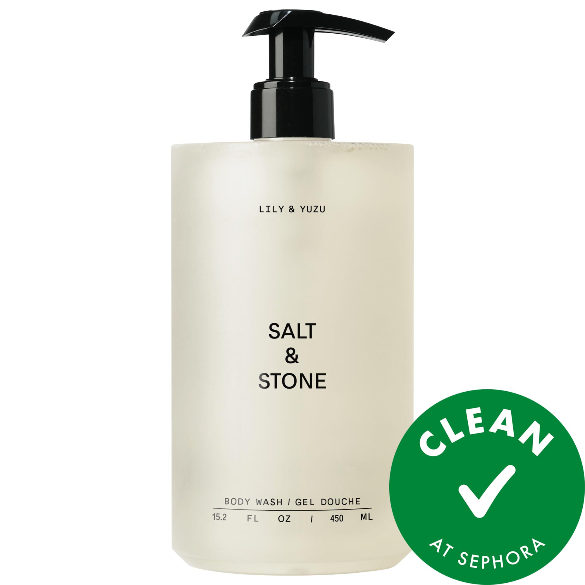 Salt & Stone Lily & Yuzu Refillable Skin Softening Body Wash 15.2 oz/450 ml | Sephora (US)
