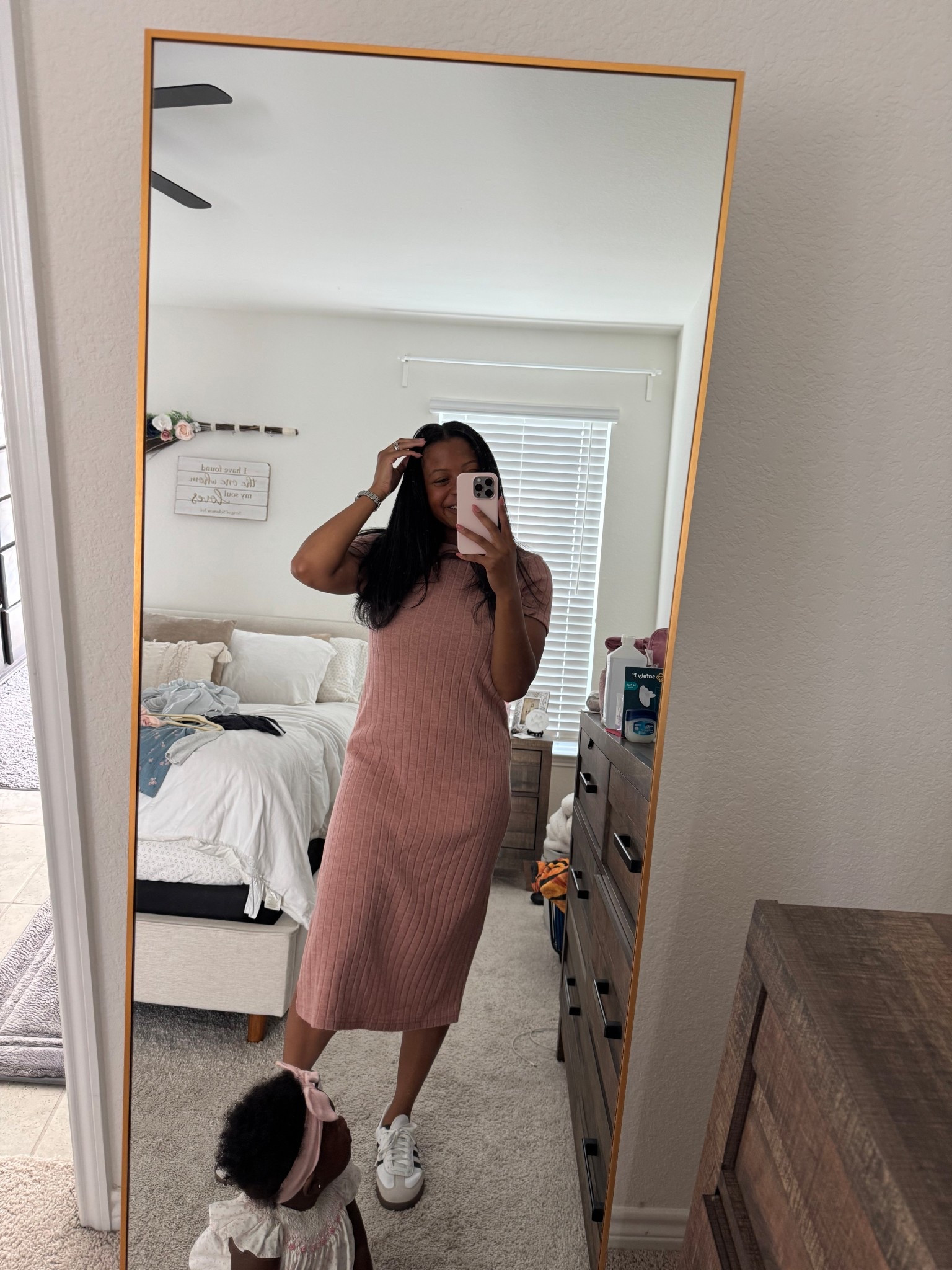 Sunday church outfit 

Simple outfit | church | mom outfit | postpartum outfit | fall dress 

#LTKPetite #LTKFindsUnder50 #LTKStyleTip