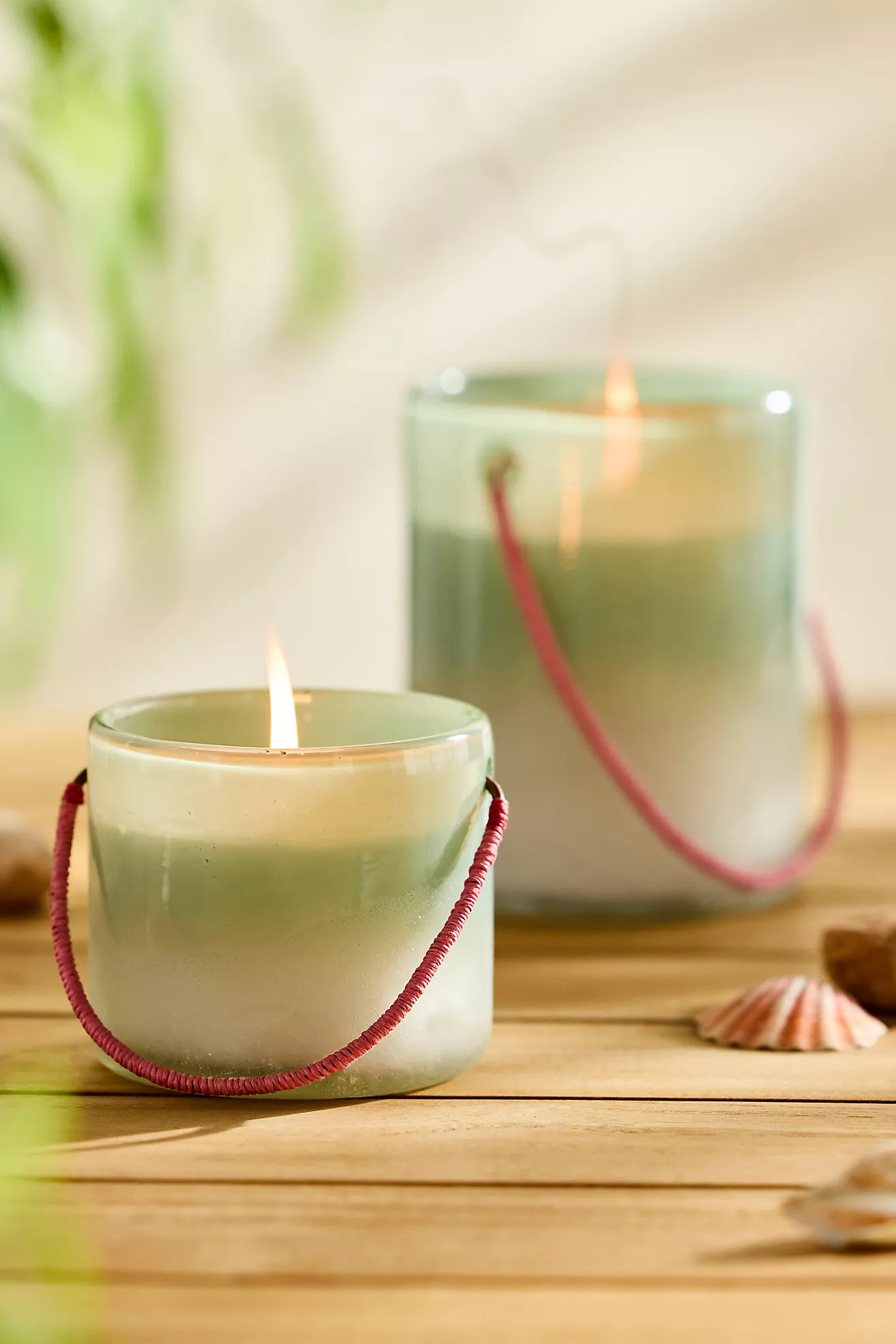 Ombre Lantern Citronella Candle | Anthropologie (US)