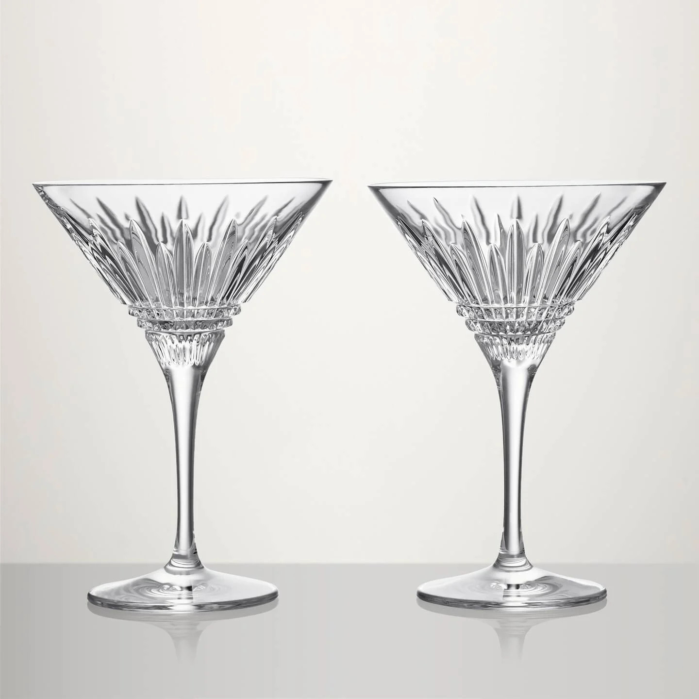 Lismore Diamond Martini, Pair | Waterford | Waterford