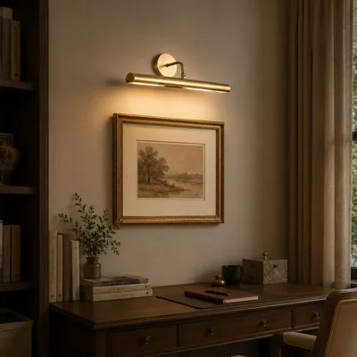 16 Inch Solid Brass Picture Light | Wayfair North America