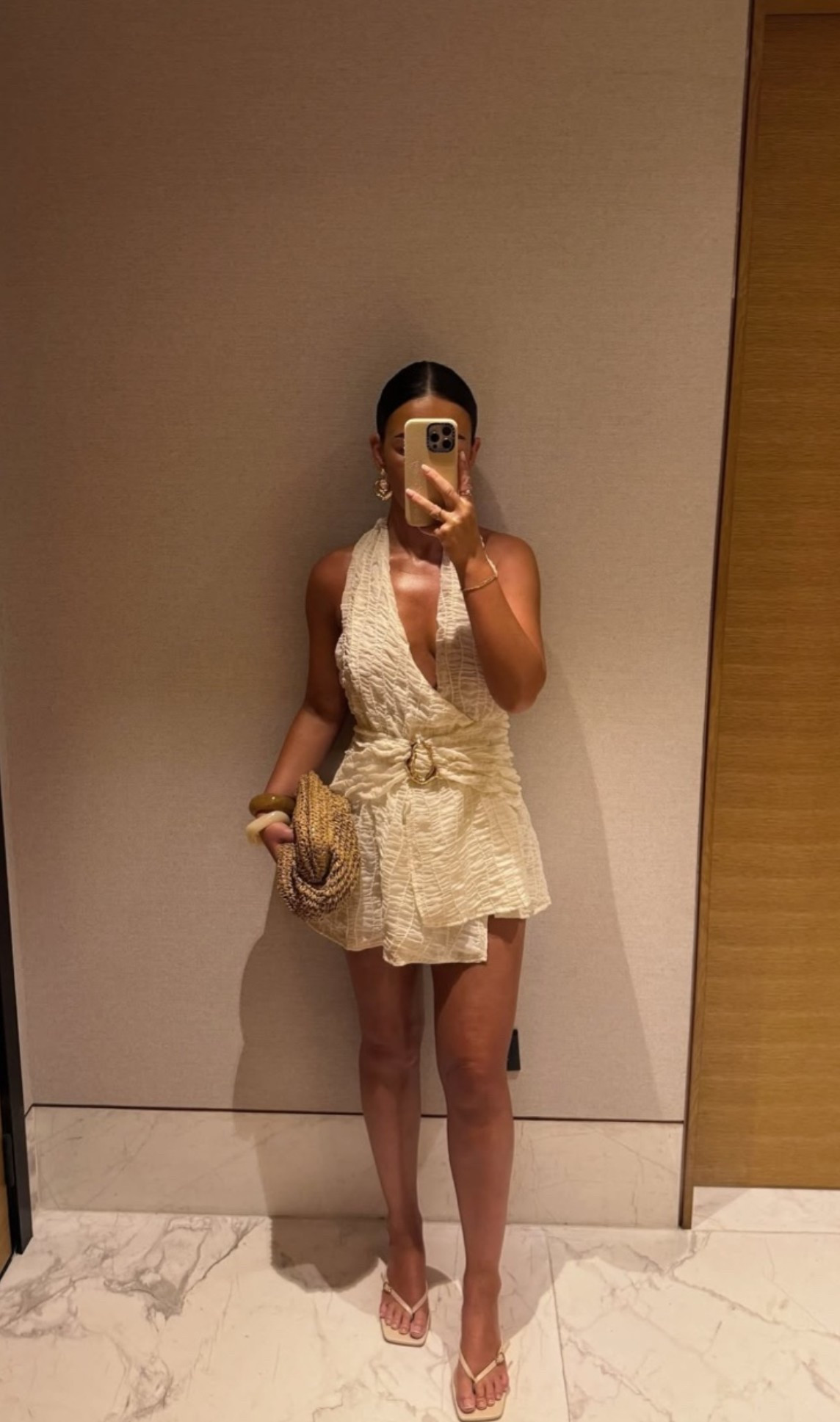 I wear a size 8 🤍✨

Holiday dress, holiday outfits, holiday OOTN, mini dress, cream dress, summer dress, holiday evening outfit

#LTKuk #LTKsummer #LTKdresses