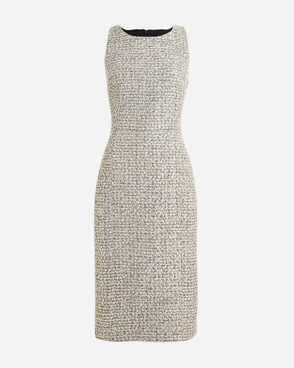 Collection sheath dress in tinsel tweed | J.Crew US