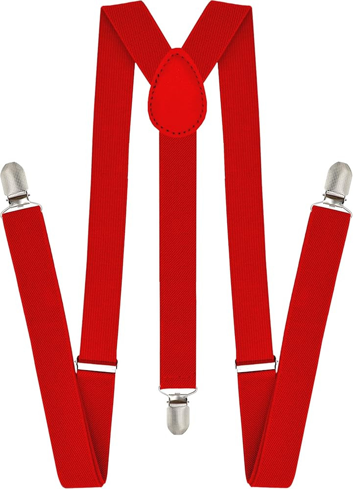 trilece Suspenders for Men - Adjustable Y Back Men's Women's Costume Tuxedo Dress Suspenders - He... | Amazon (US)