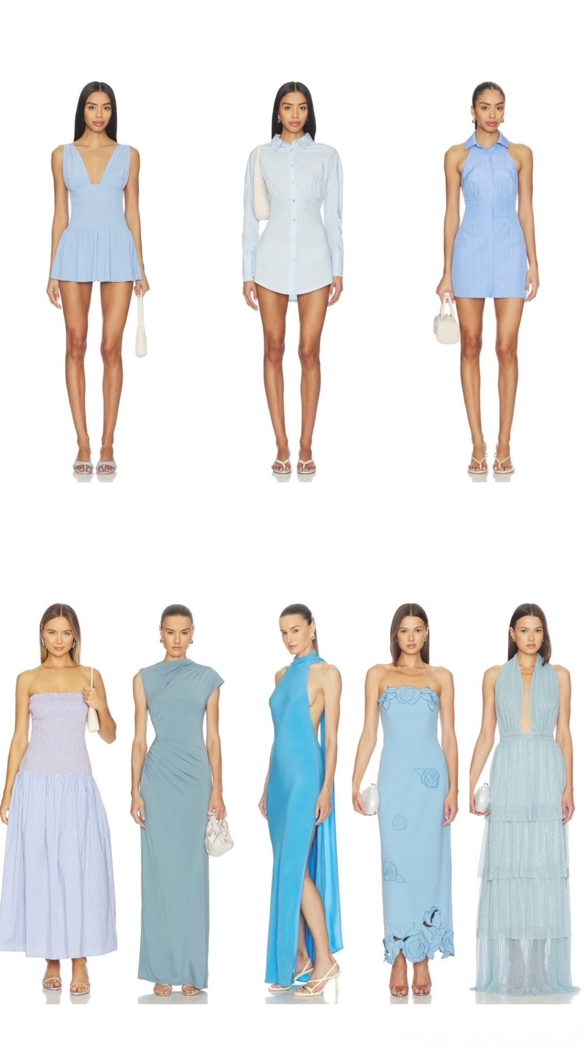 Revolve Blue Dresses!

#LTKTravel #LTKgrwm #LTKootd