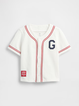 Baby & Toddler Logo Baseball Jersey | Gap (US)