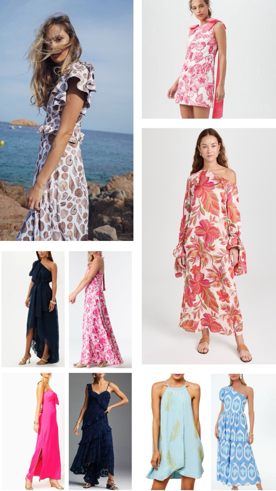 Resort chic wedding guest dresses 

#LTKparties #LTKwedding #LTKstyletip