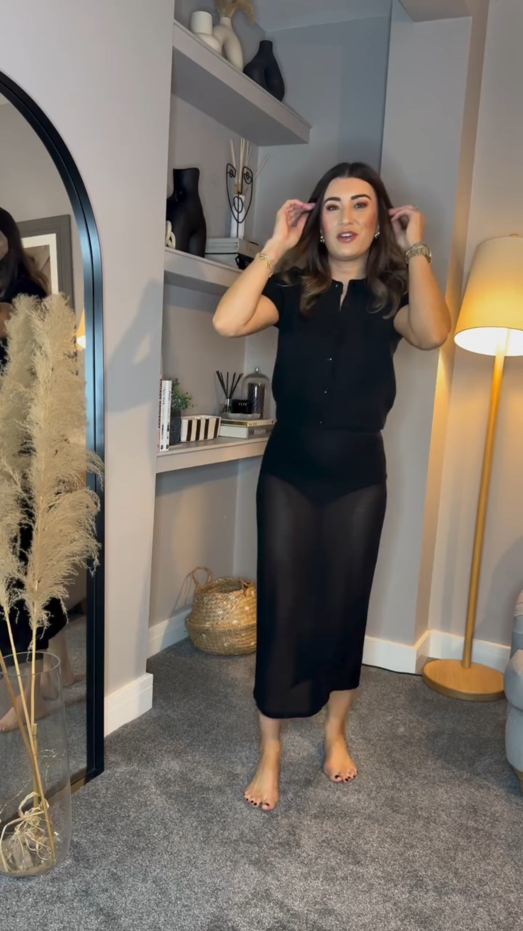 Just me chatting away on a GRWM. Watch to the end to see the best yeti fur coat 🤎
Outfit linked on my @ltk.europe 

New Year’s Eve outfit - date night outfit - winter dressy outfit - all black outfit - out out dress

#LTKwinter #LTKuk #LTKdatenight