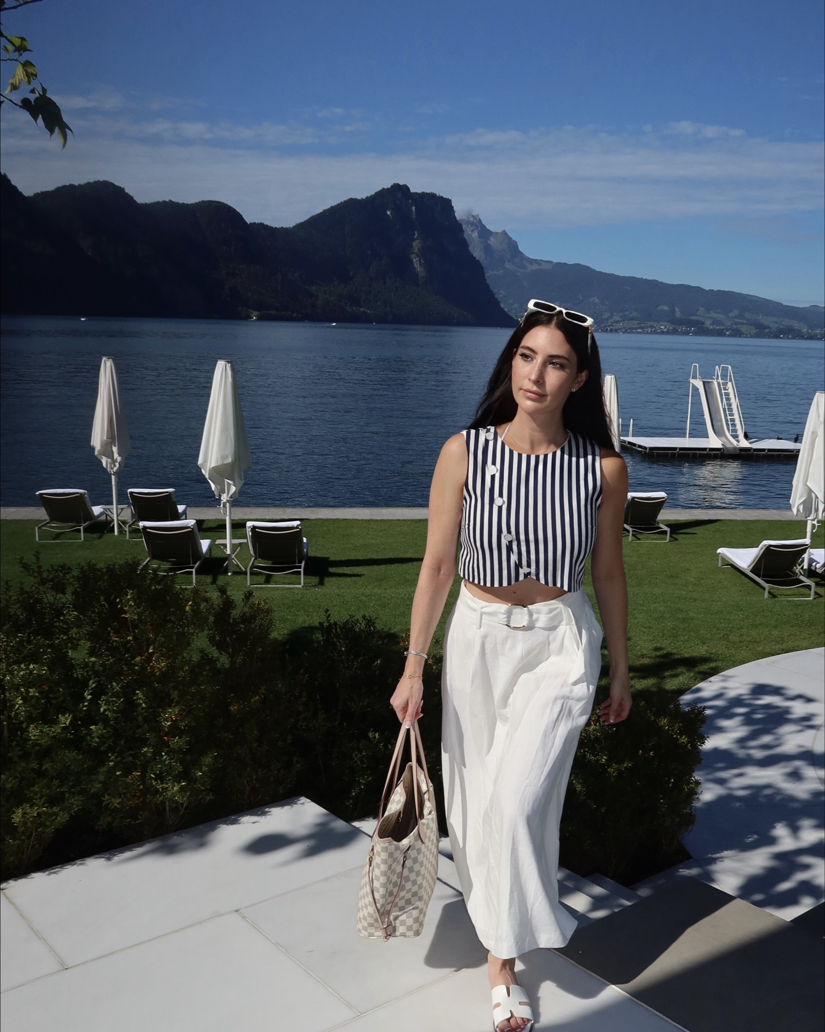 This linen belted combo dress is under $100 and was the perfect classy cover-up for the lake. Dress made with linen. Round neck and sleeveless design. Faux front button detail and waist cutout with belt. Front pockets. Interior lining. Back closure with concealed zipper in the seam.

#LTKFindsUnder100 #LTKSwim #LTKStyleTip