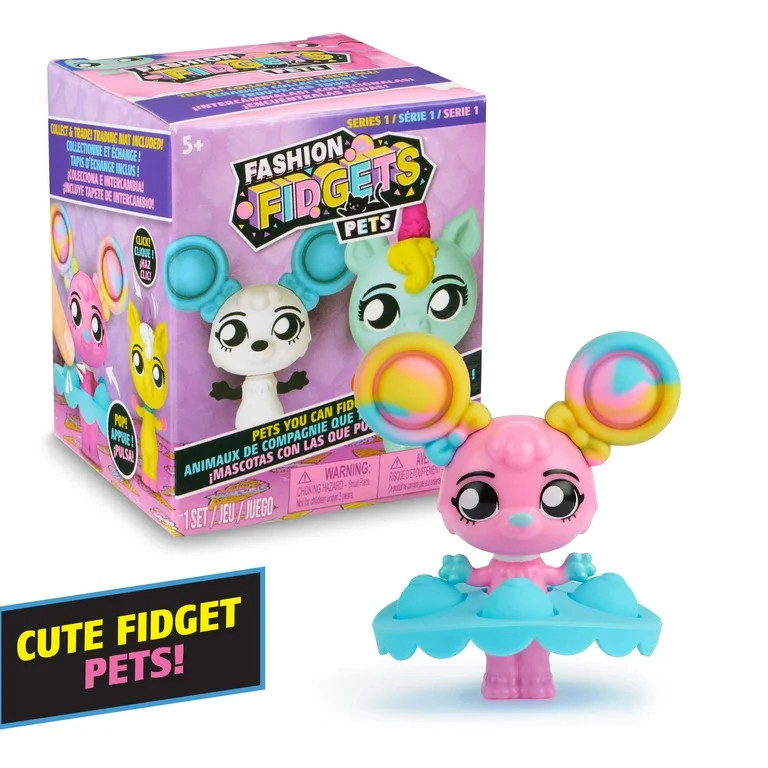 Fashion Fidgets Pets Collectible Fidget Pet Doll by WowWee (1 Mystery Doll Included, Series 1), A... | Walmart (US)
