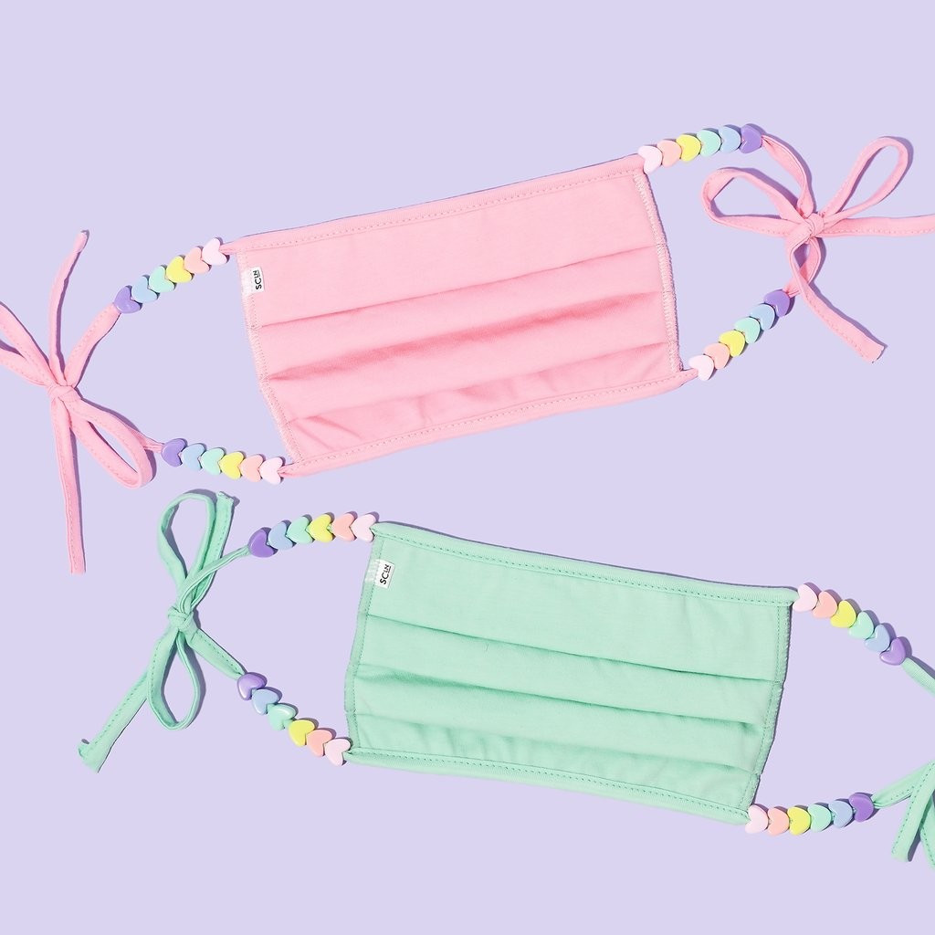 Pastel Heart Face Mask Set of 2 | Stoney Clover Lane