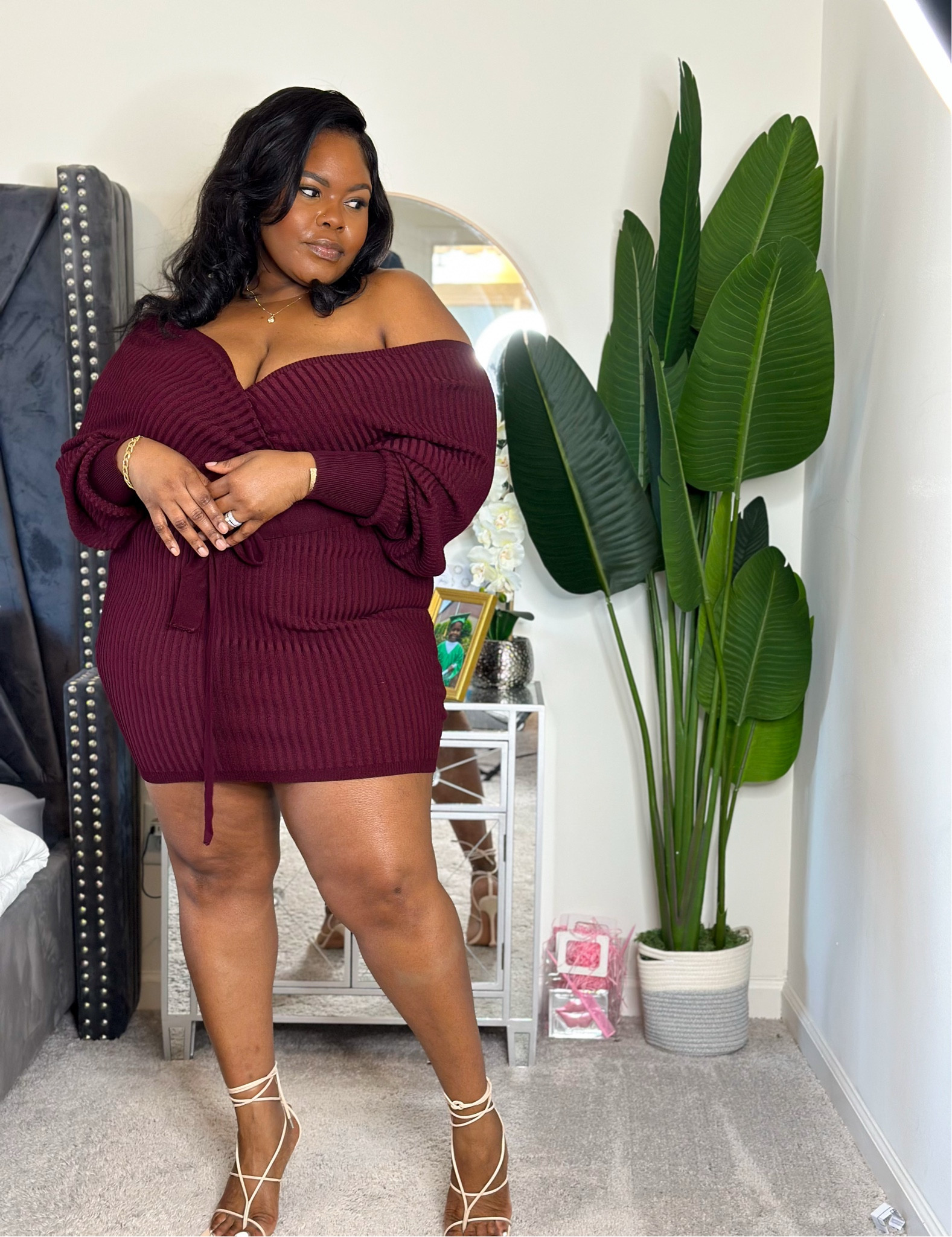 Love is in the air, and so is this look! ❤️ Outfit 1 of 5 for Valentine’s Day outfit inspo: sweet, chic, and full of vibes. Perfect for date night, Galentine’s, or just loving yourself in style! 💕 Stay tuned for more looks this week!
#plussizeoutfits #valentinesoutift 

#LTKMidsize #LTKGiftGuide #LTKPlusSize