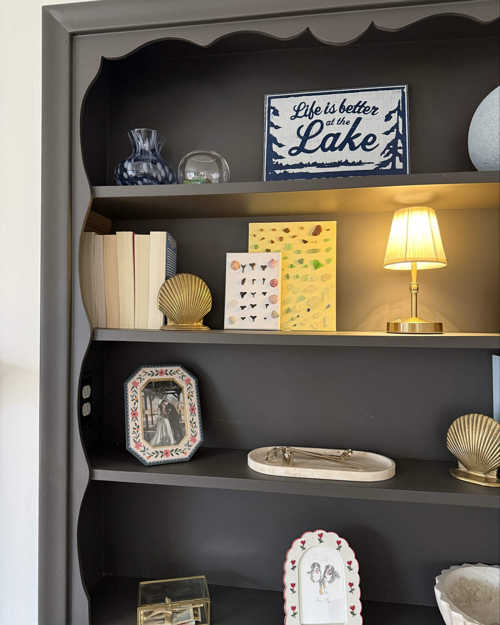 Recently finished styling my built-in bookshelves, and I am obsessed with the results  

#LTKHome
