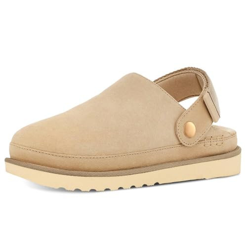 Clogs for Women Slippers Women's Platform Mules & Clogs with Strap Slip on Shoes Sandals Arch Support Adjustable Beige | Amazon (US)