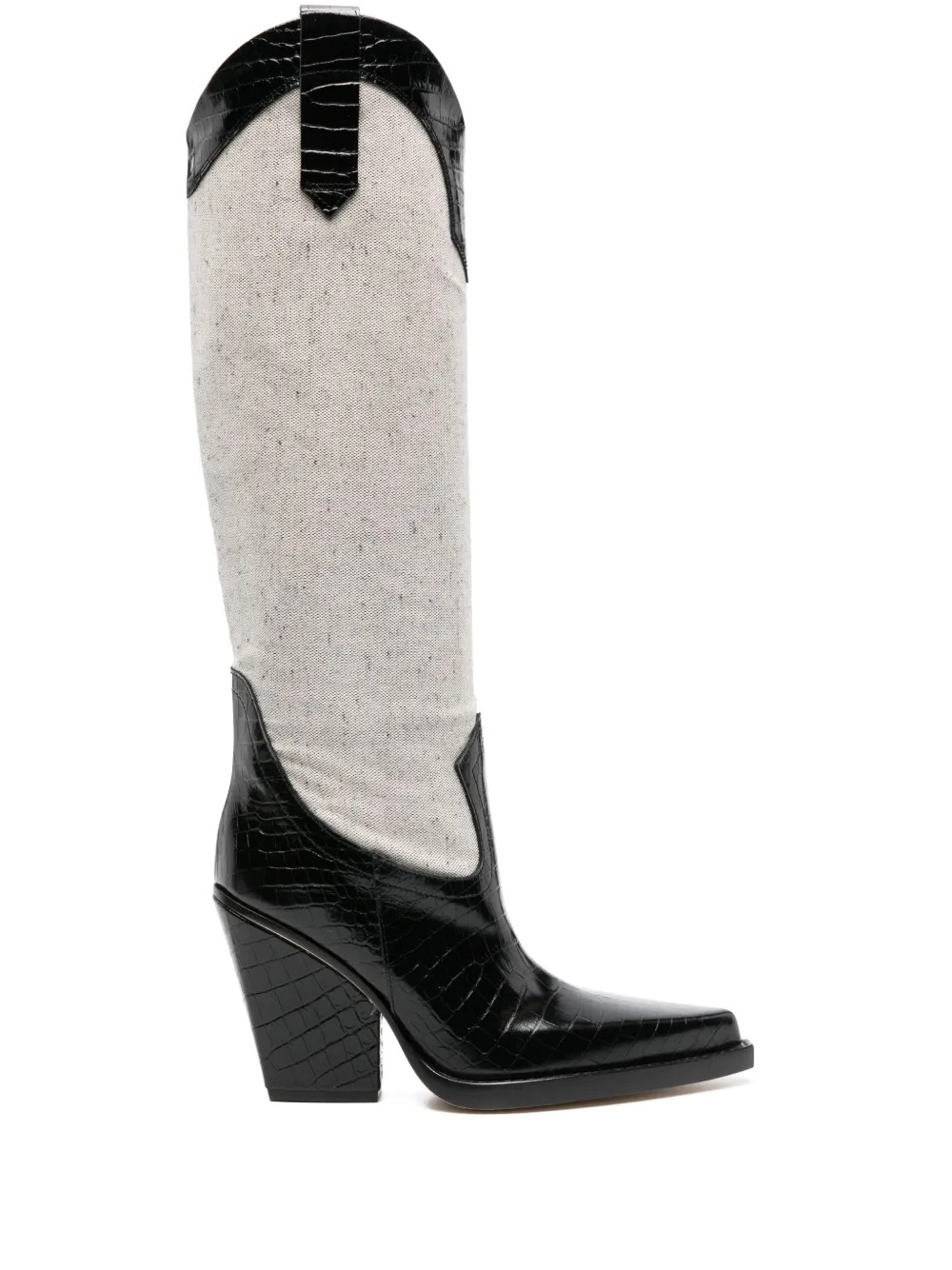 El Dorado 100mm canvas boots | Farfetch Global