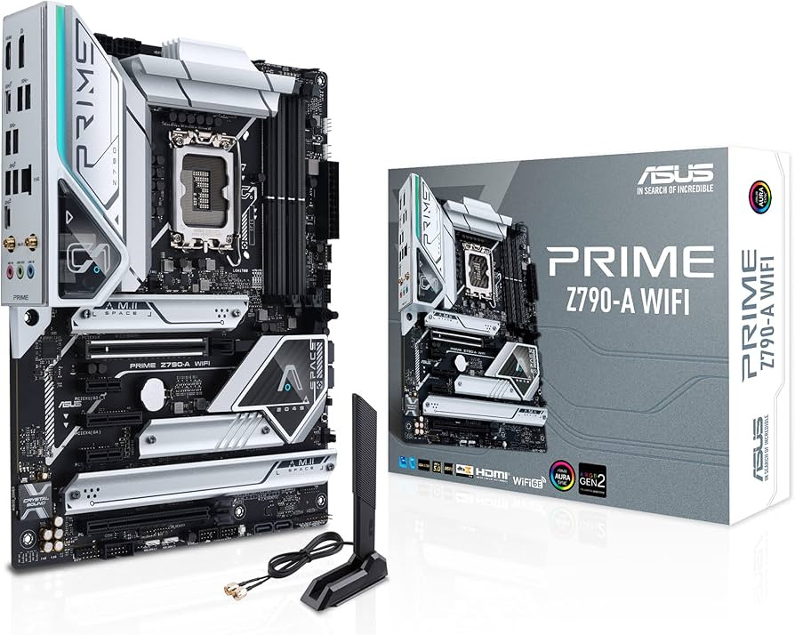 ASUS Prime Z790-A WiFi 6E LGA 1700(Intel 14th,13th&12th) ATX Motherboard (16+1 DrMOS, PCIe 5.0,DD... | Amazon (US)