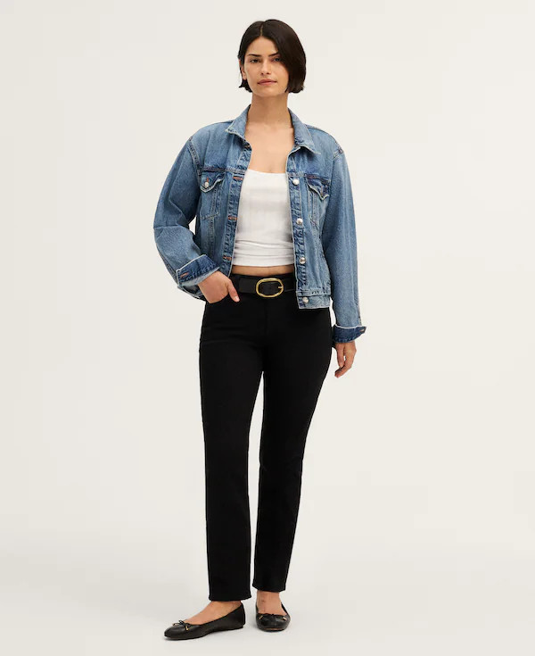 The Curvy Jules Slim-Straight Jean | Madewell