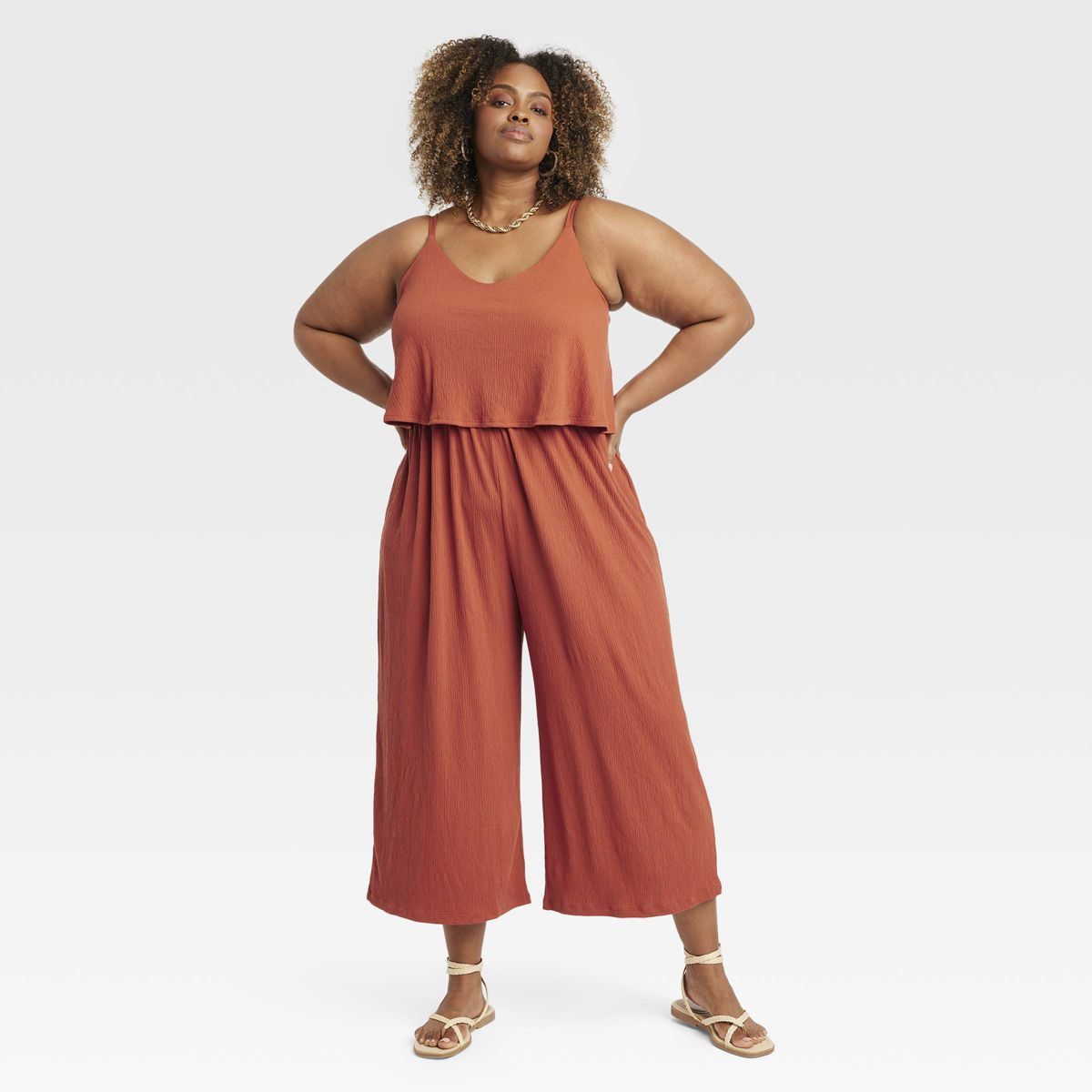 Women's Maxi Jumpsuit - Ava & Viv™ | Target