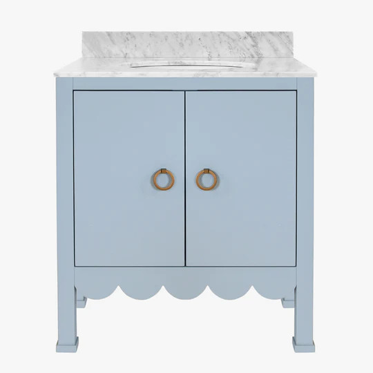 Margate Light Blue Vanity | Dear Keaton