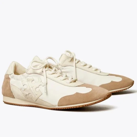 ? Tory Burch Leather Miller Logo New Ivory Cerbiatto 6 6.5 8 | Poshmark