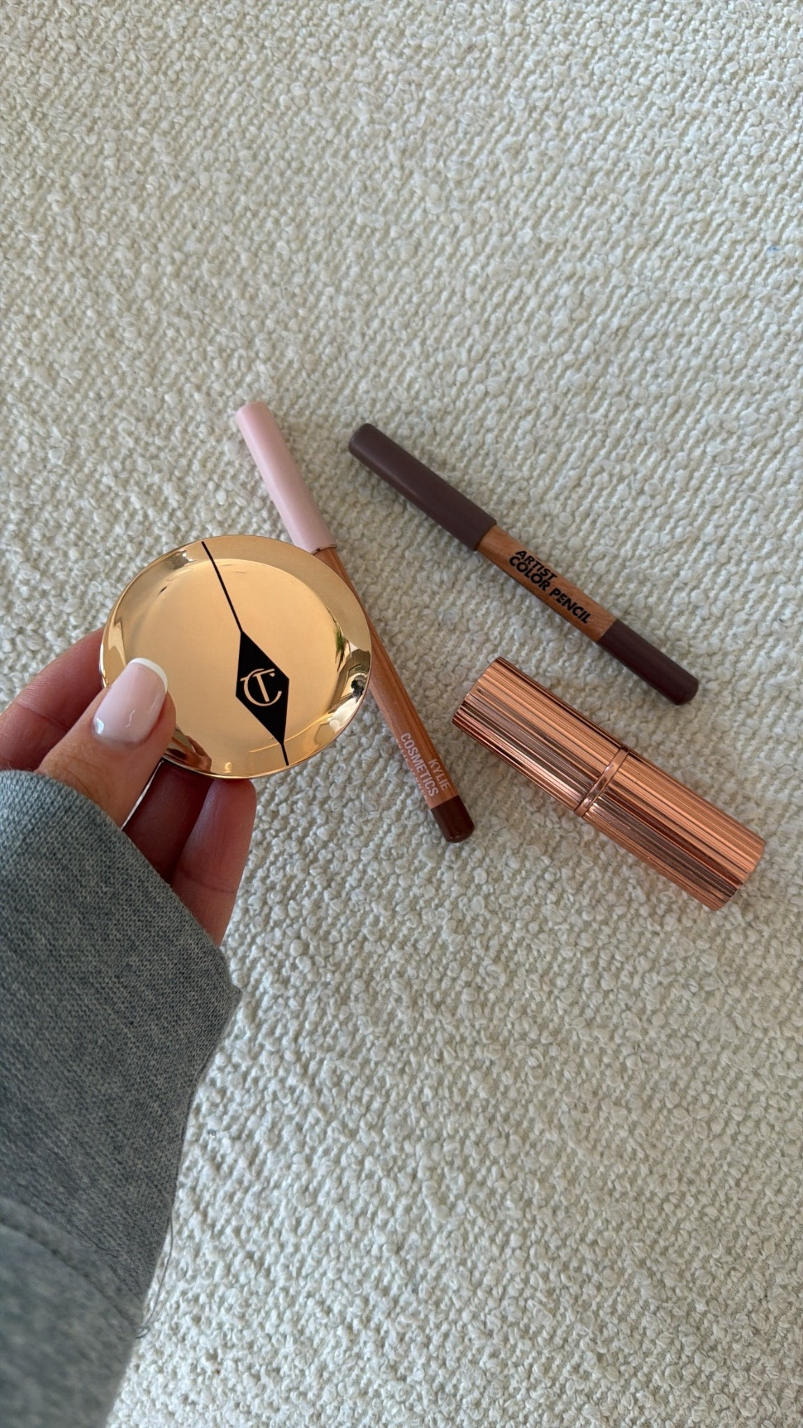 Lip combo 💄👄
Make up forever -shade endless cacao 
Kylie- shade cinnamon 
Charlotte Tilbury Kim k w 

#LTKuk #LTKbeauty