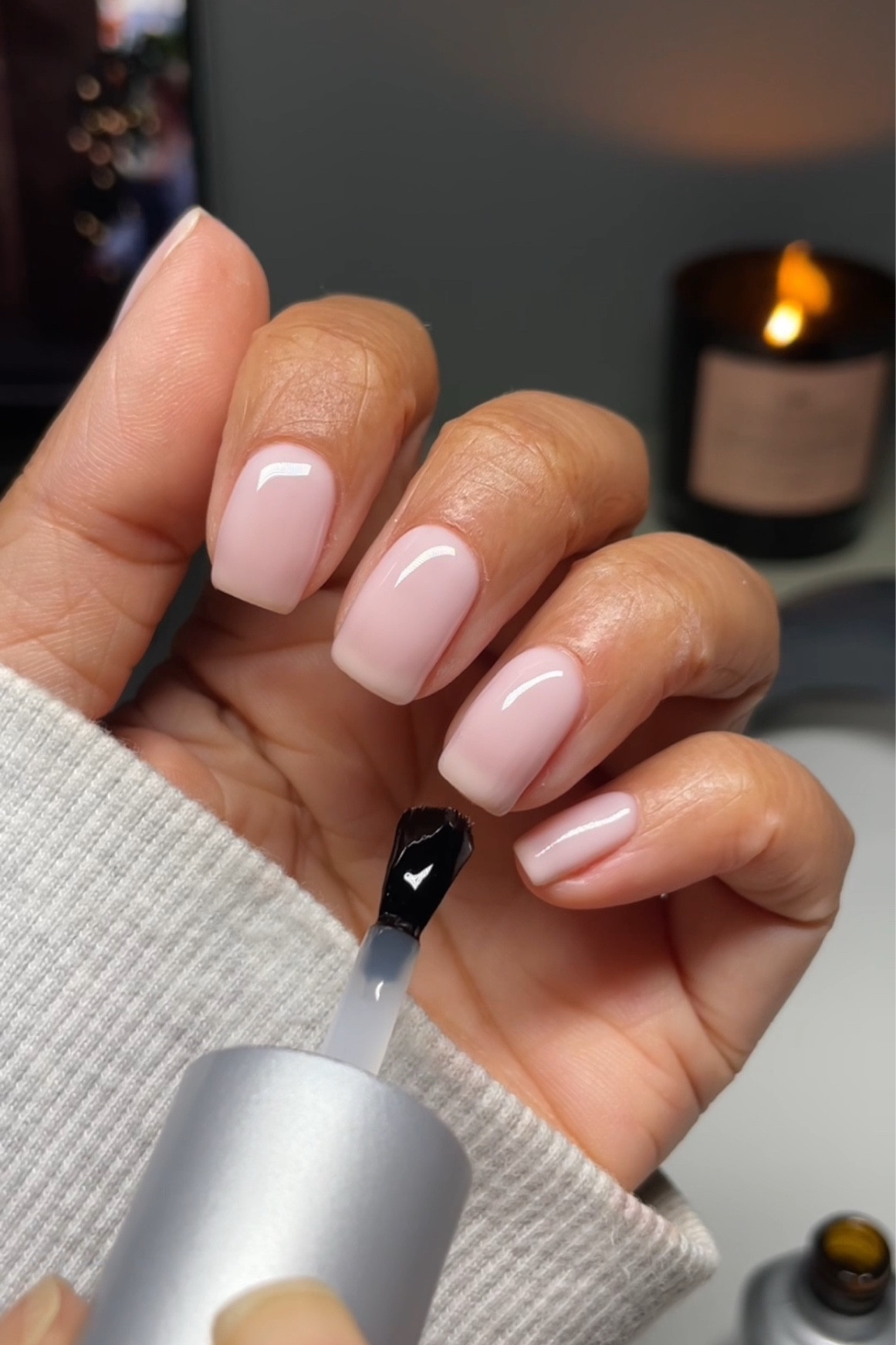 nail glow up! using opi gelement kit 💕