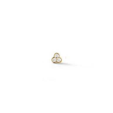 Liz Adams x DRD Single Diamond Trio Stud | Dana Rebecca Designs