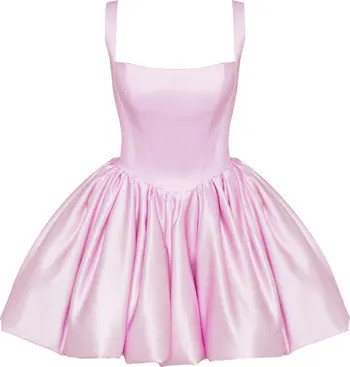 Adorable pink mini dress with puffy skirt | Nordstrom