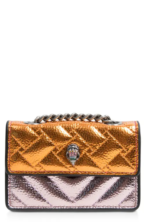 Kurt Geiger London Rainbow Shop Micro Kensington Crossbody Bag in Multi/Other at Nordstrom | Nordstrom