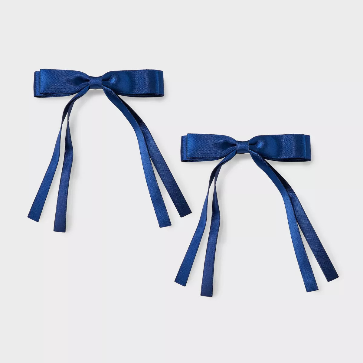 Small Satin Bow Hair Barrette Set 2pc - Wild Fable™ | Target