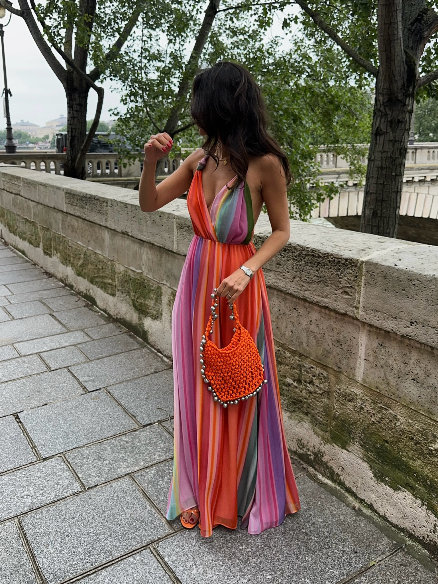 Robe longue multicolore mango 🌈

#LTKgiftguide #LTKfrance #LTKsummer