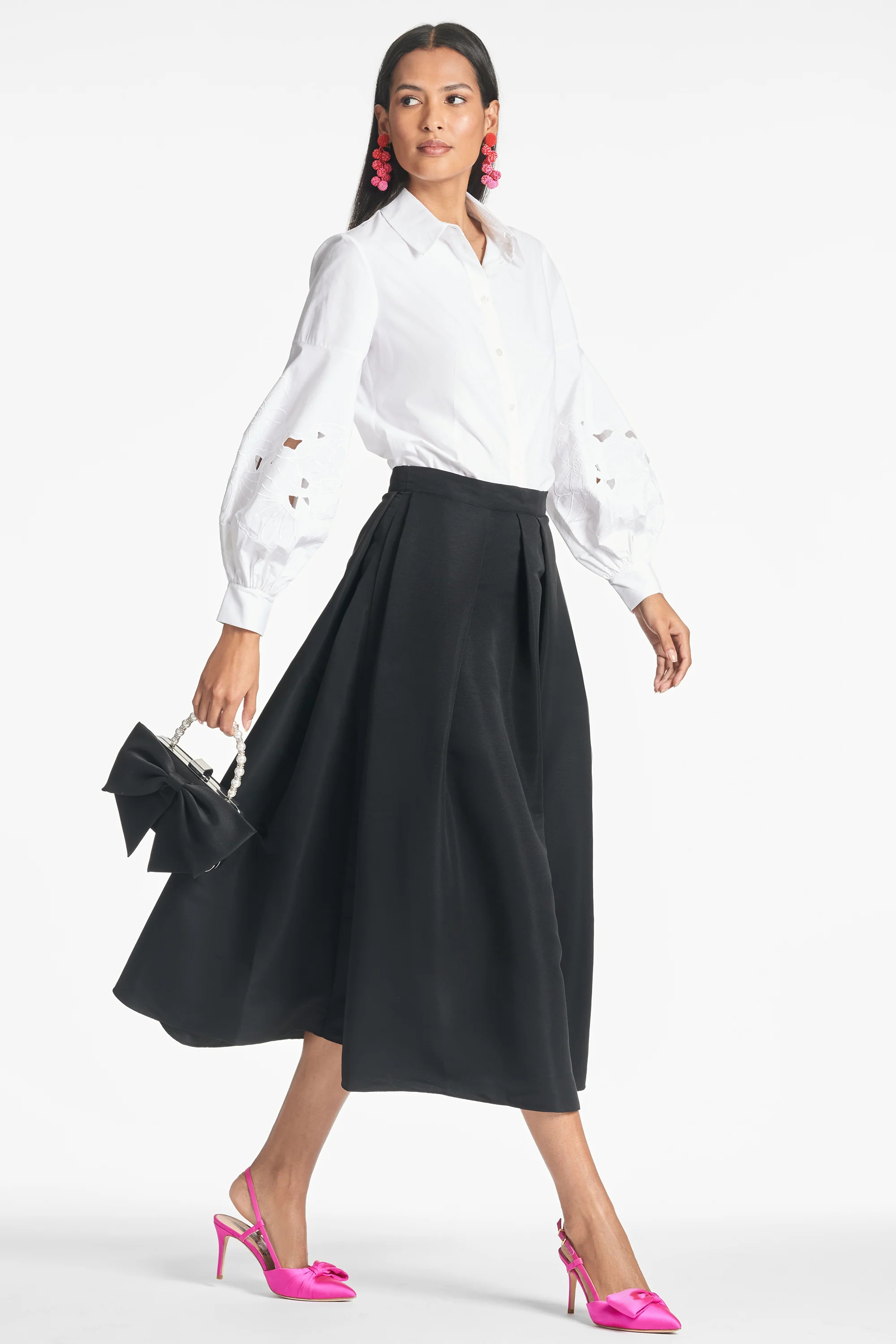 Leighton Skirt - Black | Sachin and Babi