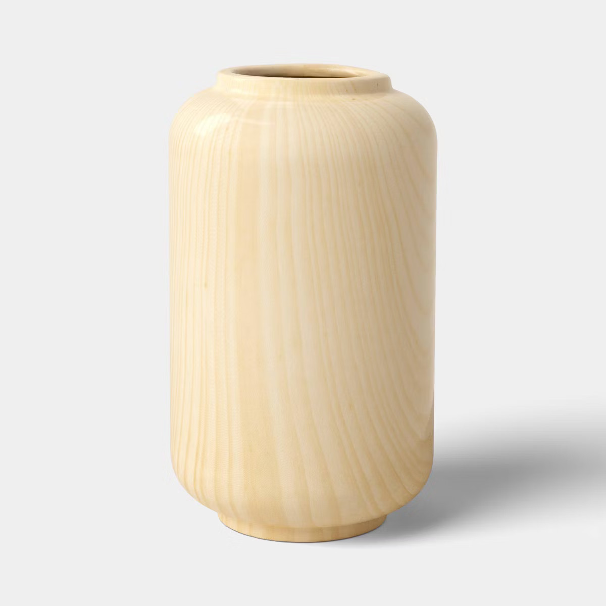 Tall Ceramic Vase Wood Grain Pattern - Room Essentials™ | Target