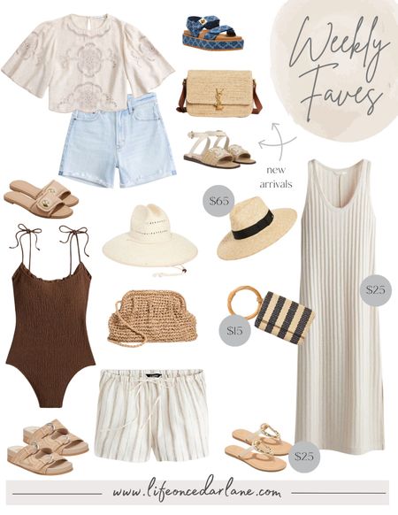Weekly Faves- check out what we are loving! From new arrivals, sales, resort wear and more! Loving this cute maxi dresses & so many cute fashion finds too!

#resortwear #summeroutfits #swimsuits



#LTKSwim #LTKSaleAlert #LTKFindsUnder50