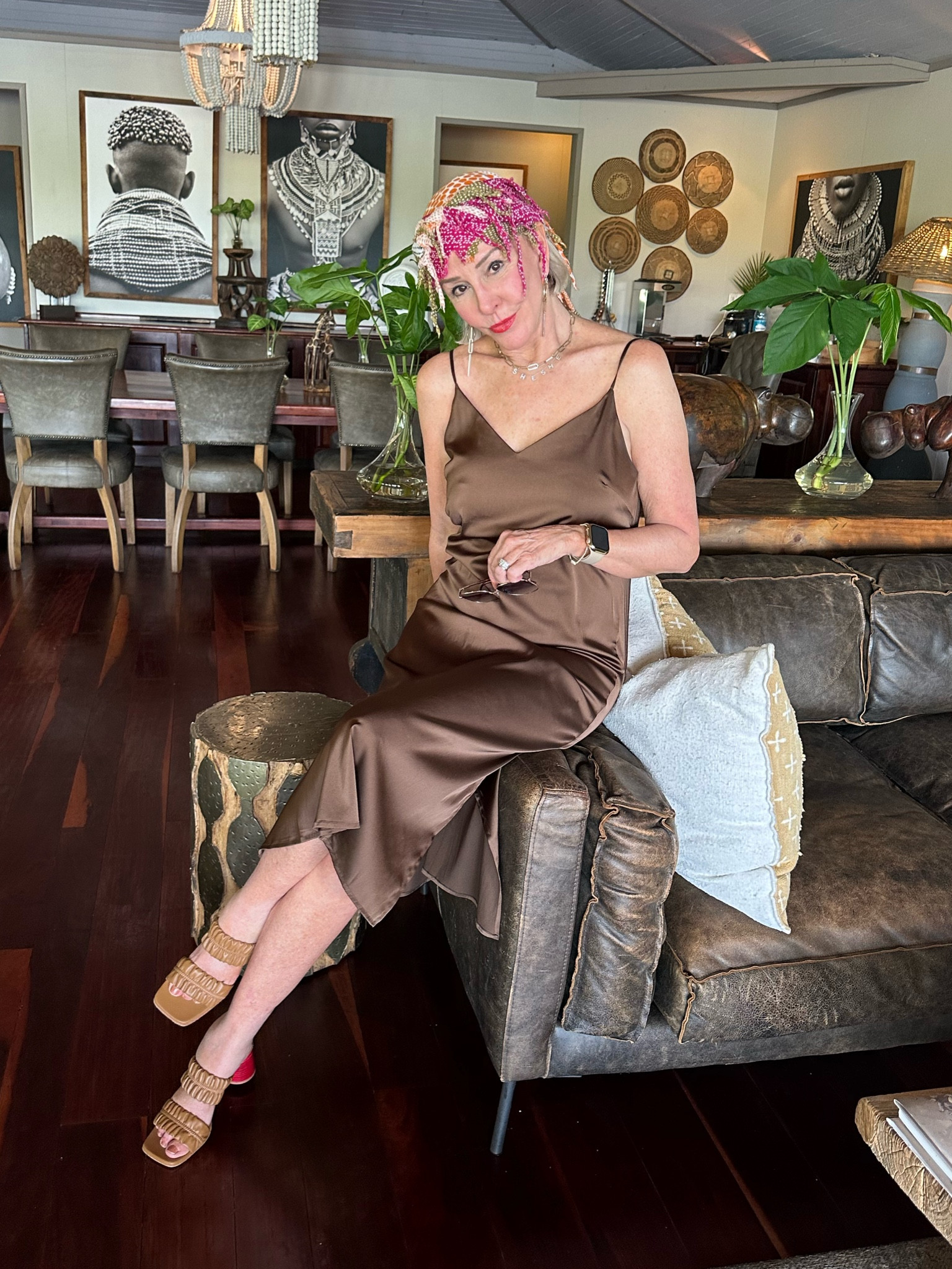 A great resortwear look. Dress under $50 comes in many colors. Washable, I am wearing a medium. Wear over a tee or layer jackets and cardigans for multiple looks. Could be a nightgown as well. 
#slipdress #resortwear #vacaystyle 

#LTKSeasonal #LTKtravel #LTKunder50