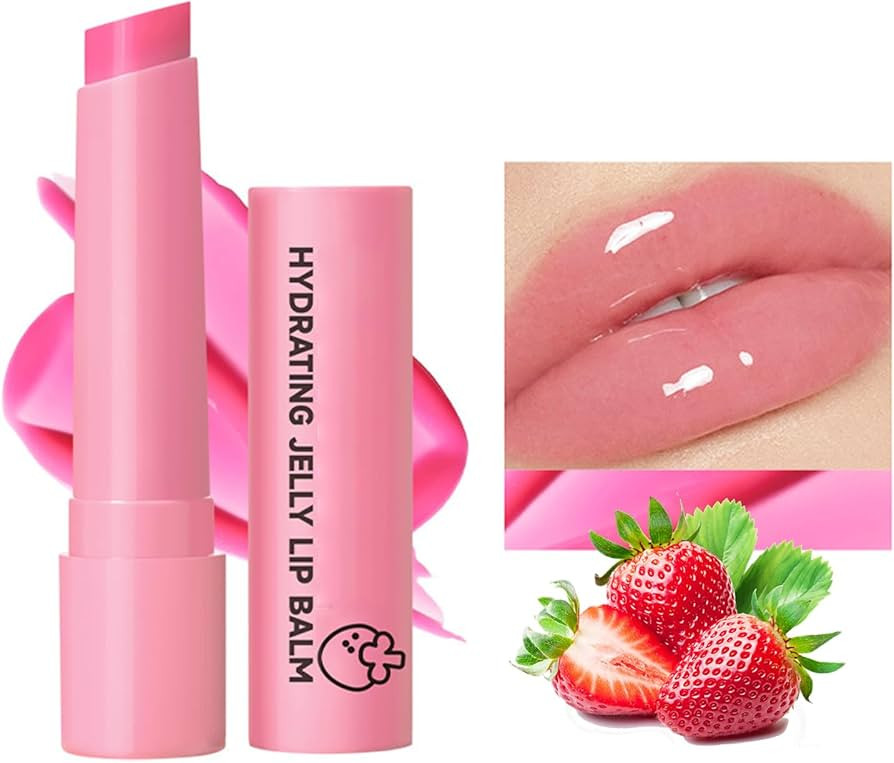 Hydrating Jelly Balm, Tinted Moisturizing Lip Balm For Dry Lips, Instantly Hydrate Lips Condition... | Amazon (US)