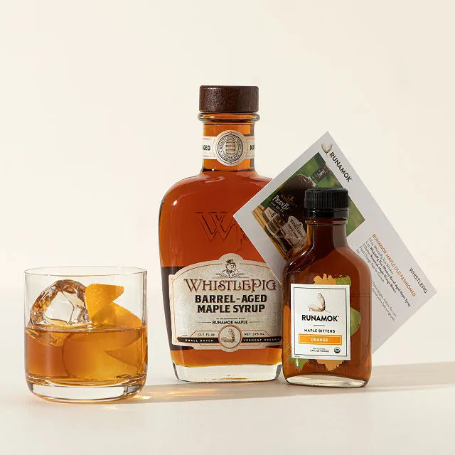 Barrel-Aged Maple Old Fashioned Cocktail Kit | UncommonGoods
