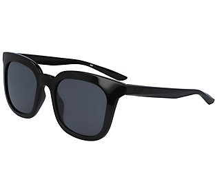 Nike Men's Myriad Sunglasses - Black Lens with Grey Swoosh | QVC
