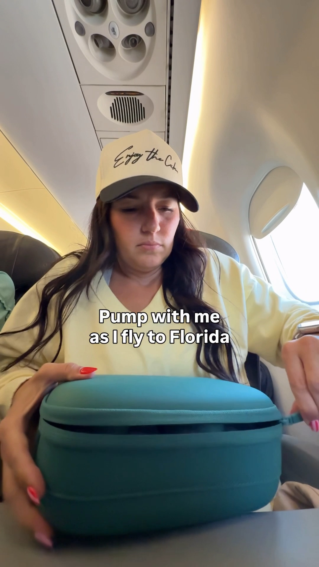 Pumping on the airplane 😅

#LTKU #LTKmomlife #LTKdayinmylife