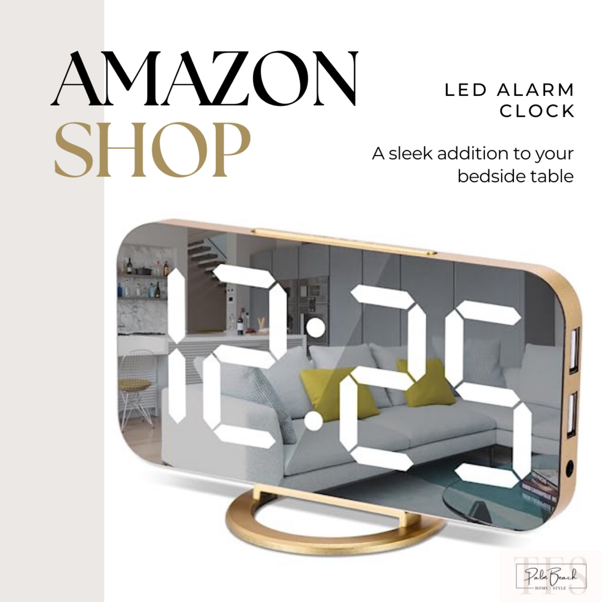 Say hello to my new digital alarm clock! 🕒⏰ Not only does it wake me up gently with its soft glow and customizable alarms, but it also doubles as a sleek addition to my bedside table!

#LTKhome #LTKGiftGuide