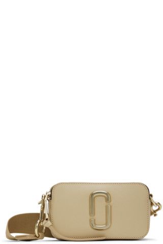 Beige 'The Snapshot DTM' Shoulder Bag | SSENSE