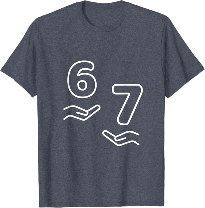6 7 Fan Merch T-Shirt | Amazon (US)