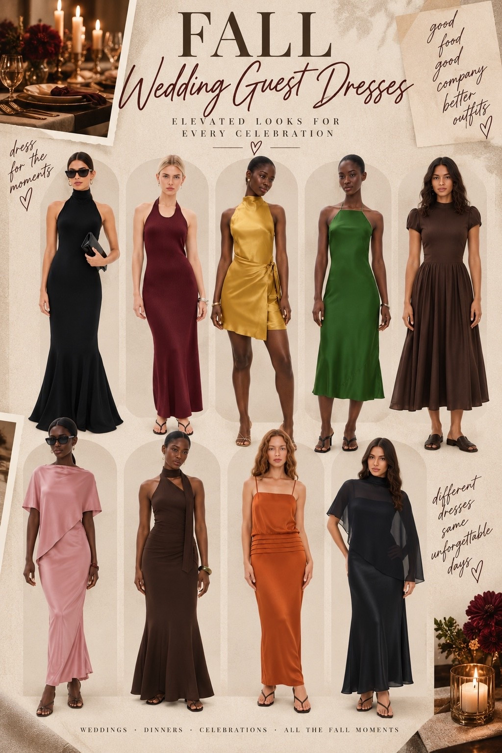 Wedding guest options