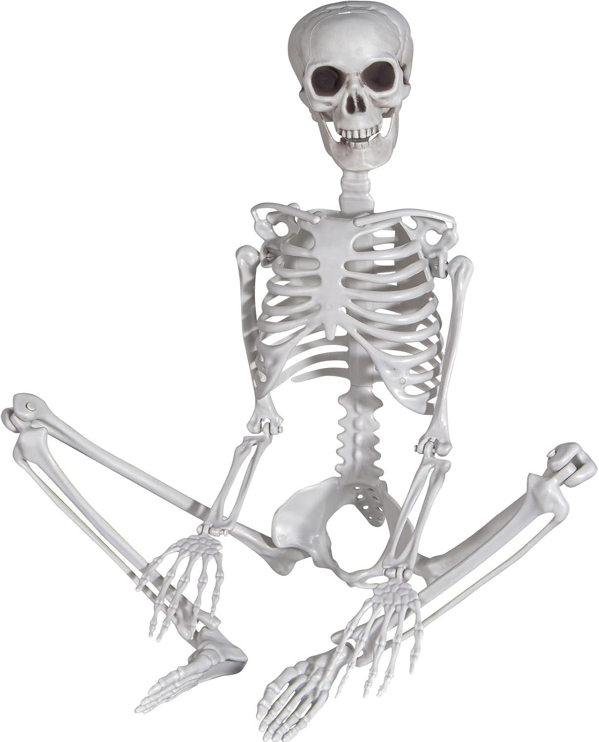 90cm Halloween Skelett Plastik Ganzkörper Skelett mit beweglichen Gelenken für Halloween Haus Garten Haus Terrasse Dekorationen (1Stück) | Amazon (DE)