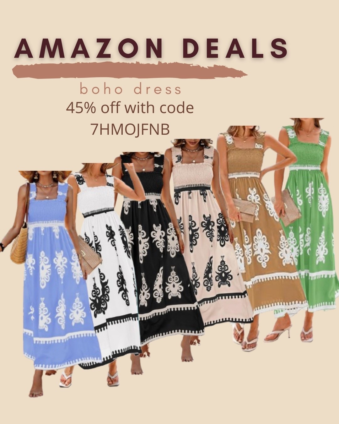 $20 ends 5/10

Amazon fashion
Amazon deals
Boho dress
Resort wear
Beach dress
Vacation dress

#LTKSaleAlert