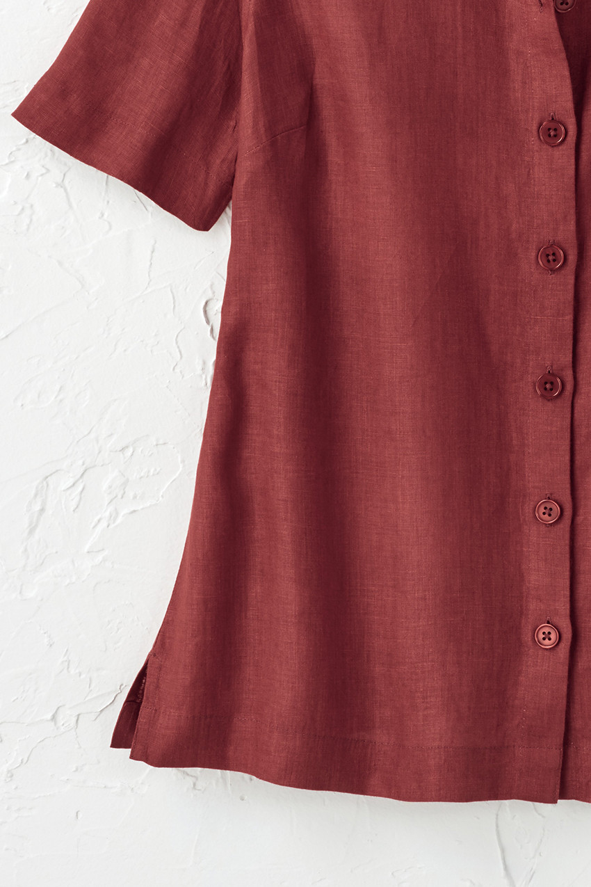 Linen Camp Shirt | Coldwater Creek