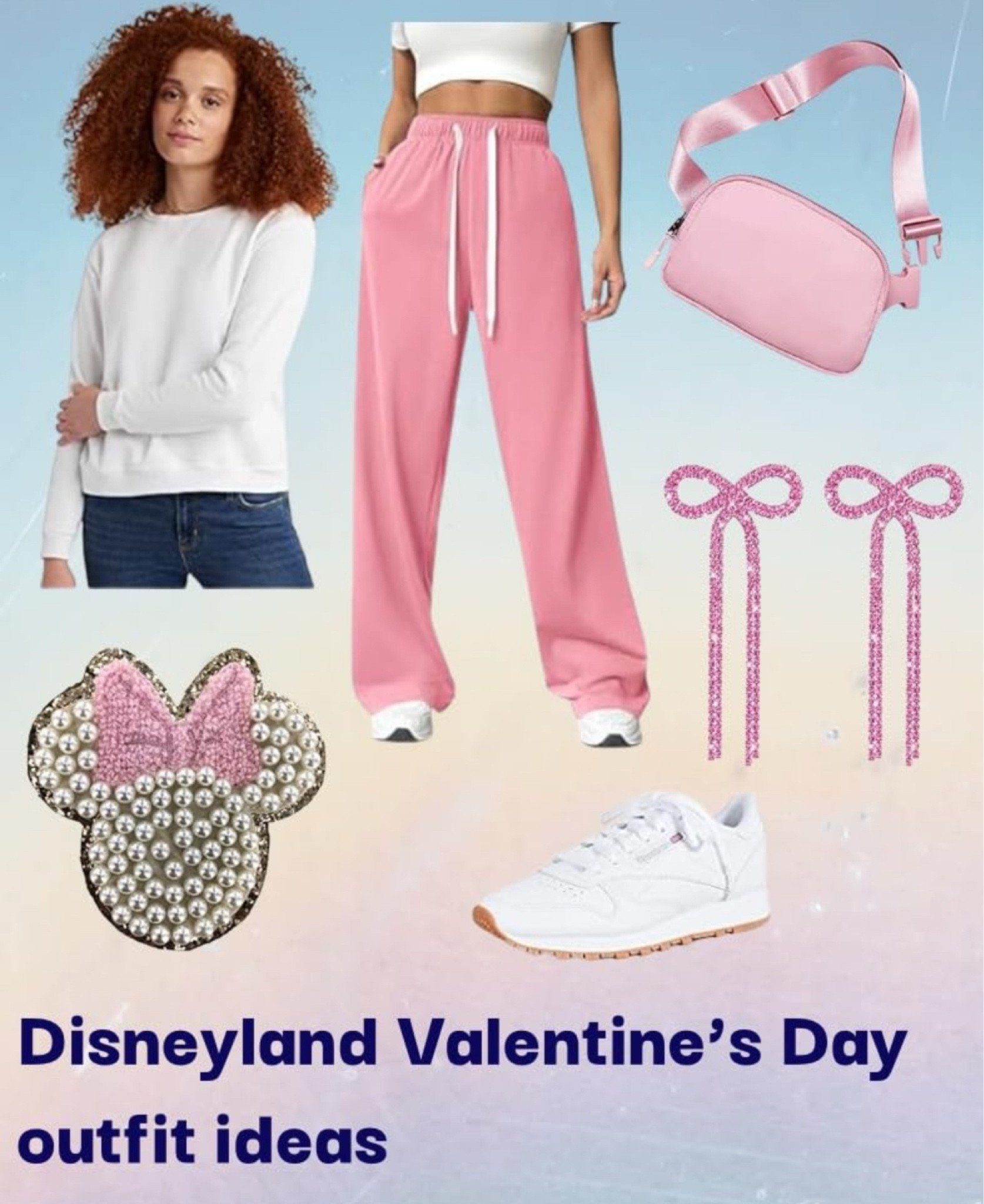 Cute and cozy outfit ideas for Disneyland in February! The cutest outfit for valentines celebrations! 

#LTKWatchNow #LTKActive #LTKGiftGuide