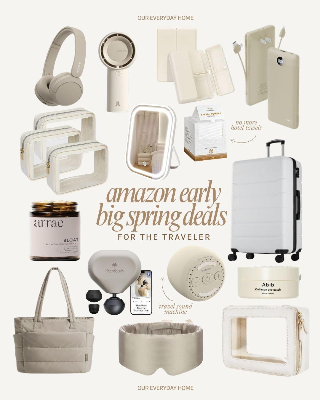 Are you traveling this spring or summer? I've got great early deals for  you from the Amazon Big Spring Sale! 

 #LTKSeasonal #LTKSaleAlert #LTKTravel