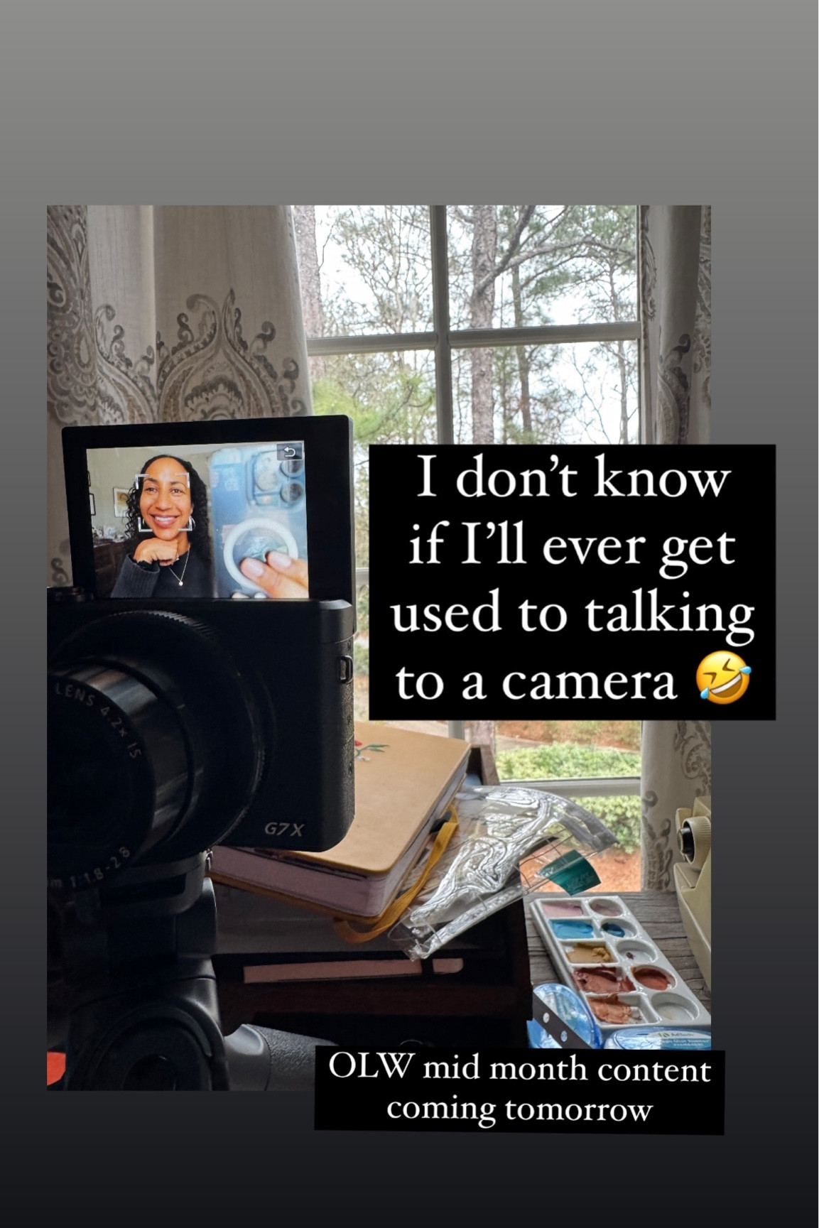 Love this little camera for filming videos 📷